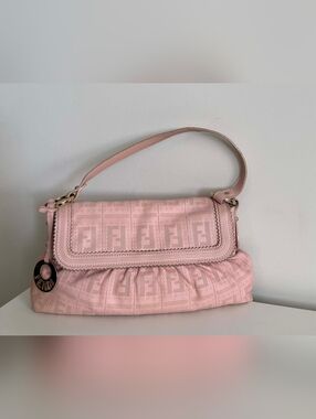 Fendi Zucca Chef Pink Bag